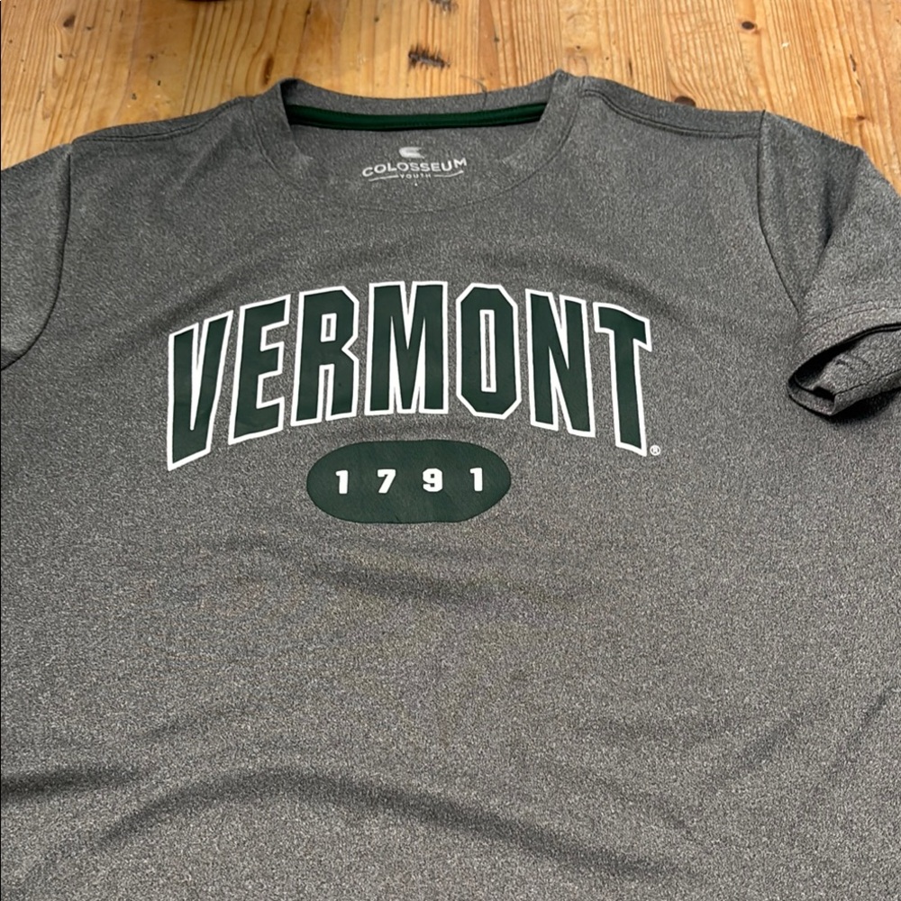 Colosseum Gray Vermont T-Shirt